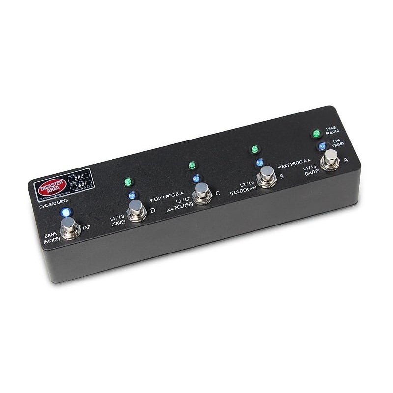 Disaster Area DPC-8EZ Gen3 Programmable Bypass Switcher with MIDI *Free Shipping in the USA*