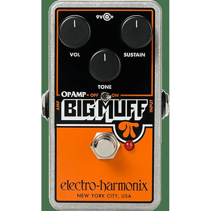 Electro-Harmonix Op-Amp Big Muff Pi Distortion/Sustainer Pedal *Free Shipping in the USA*