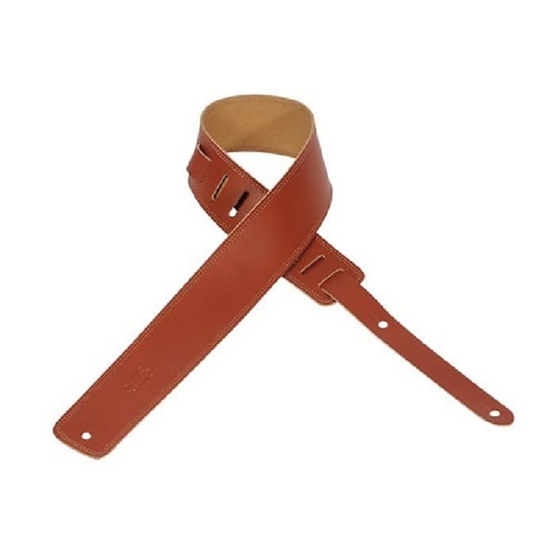 Levy’s DM1-WAL Walnut Leather Guitar Strap *Free Shipping in the USA*
