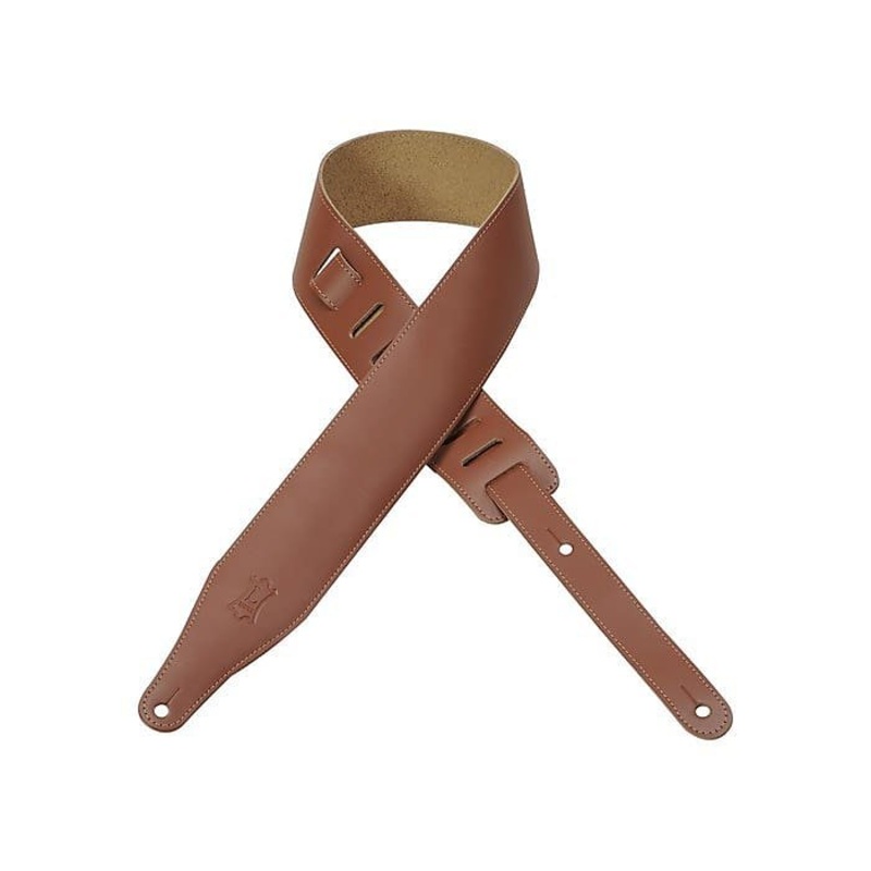 Levy’s  DM17-WAL Walnut 2.5 Leather Guitar Strap *Free Shipping in the USA*