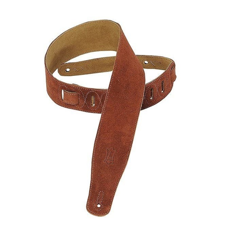 Levy’s  MS26-RST Hand-brushed Suede Guitar Strap  *Free Shipping in the USA*