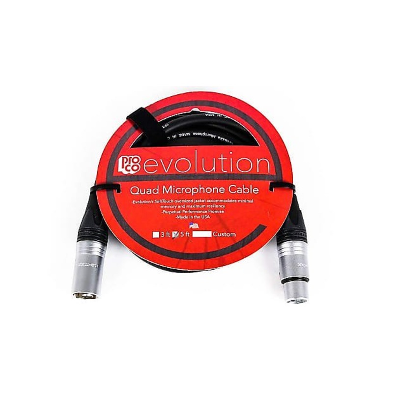 Pro Co Evolution EVLMCN-5 5 ft Mic Cable *Free Shipping in the USA*