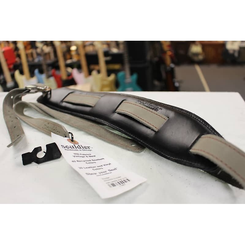 Souldier Plain Saddle Strap – Grey Olive Strap with Black Pad *Free Shipping*