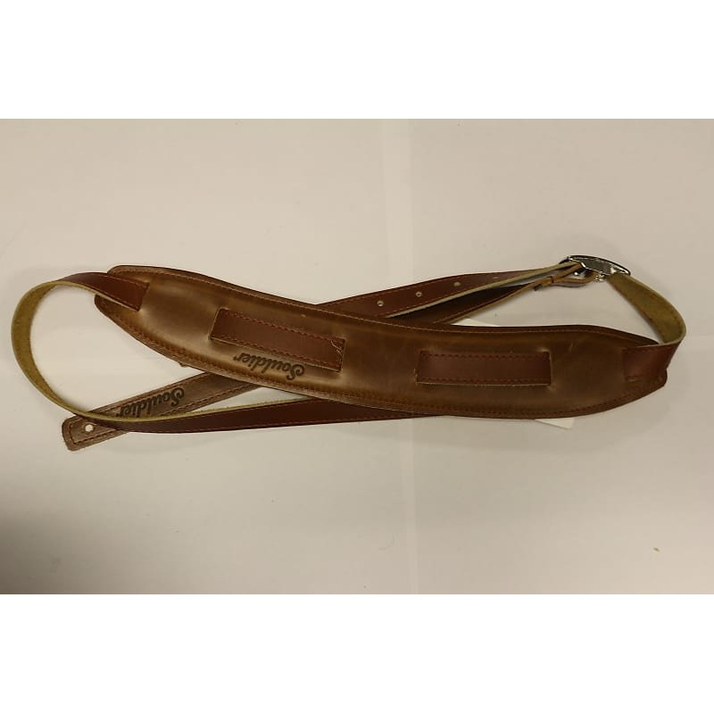 Souldier Plain Saddle Strap Tan Leather strap / Tan Pad *Free Shipping in the USA*