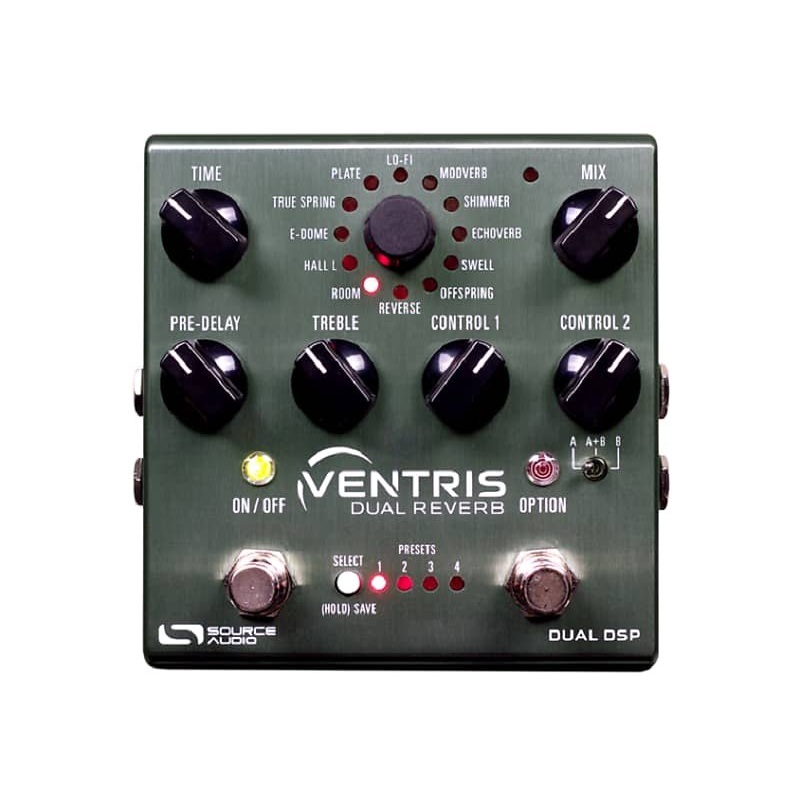 Source Audio Ventris Dual-Reverb *Free Shipping in the USA*