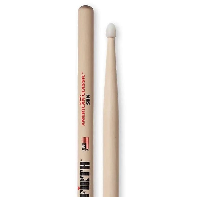 Vic Firth 5BN Nylon Tip Drum Sticks