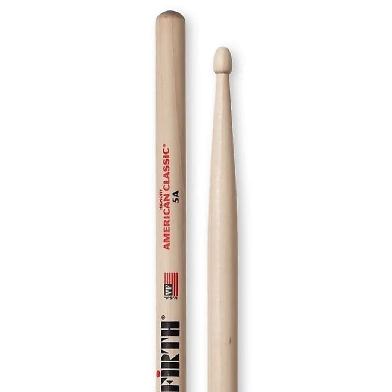 Vic Firth American Classic 5A Wood Tip Drum Sticks