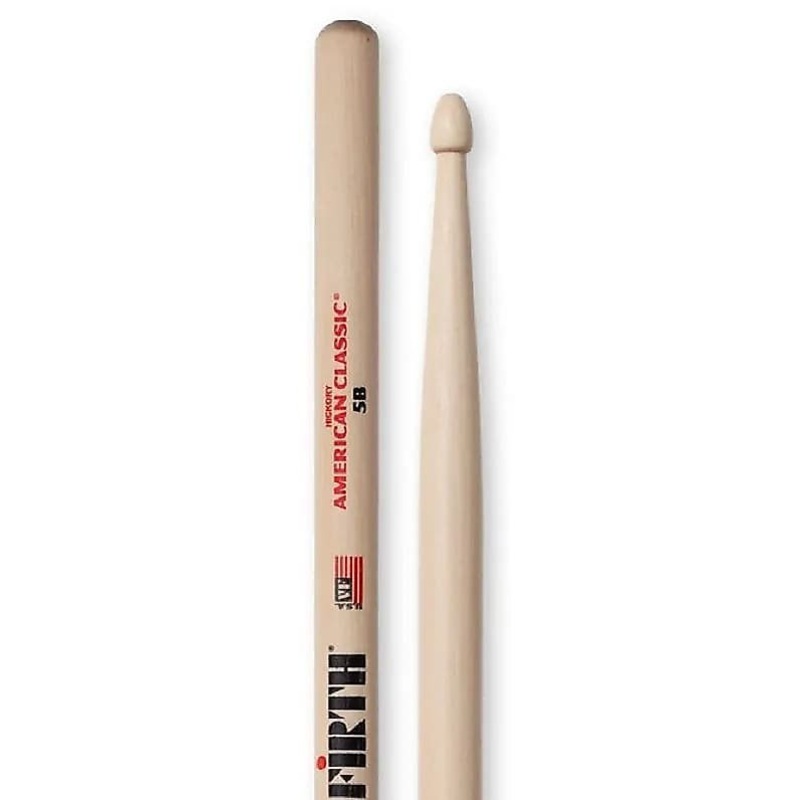 Vic Firth American Classics 5B Wood Tip Drum Sticks