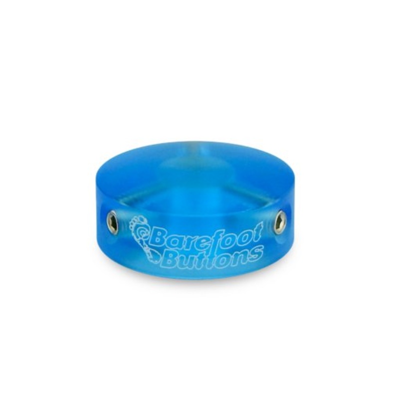 Barefoot Buttons V1 Colored Acrylic Blue 18-V1-ST-BA