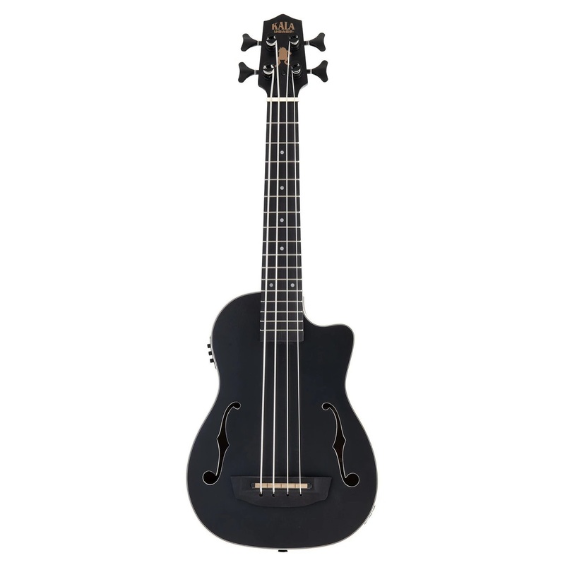 Kala UBASS-JYMN-BK-FS Journeyman UBass Black U-BASS Mahogany with Gig Bag *Free Shipping in the USA*