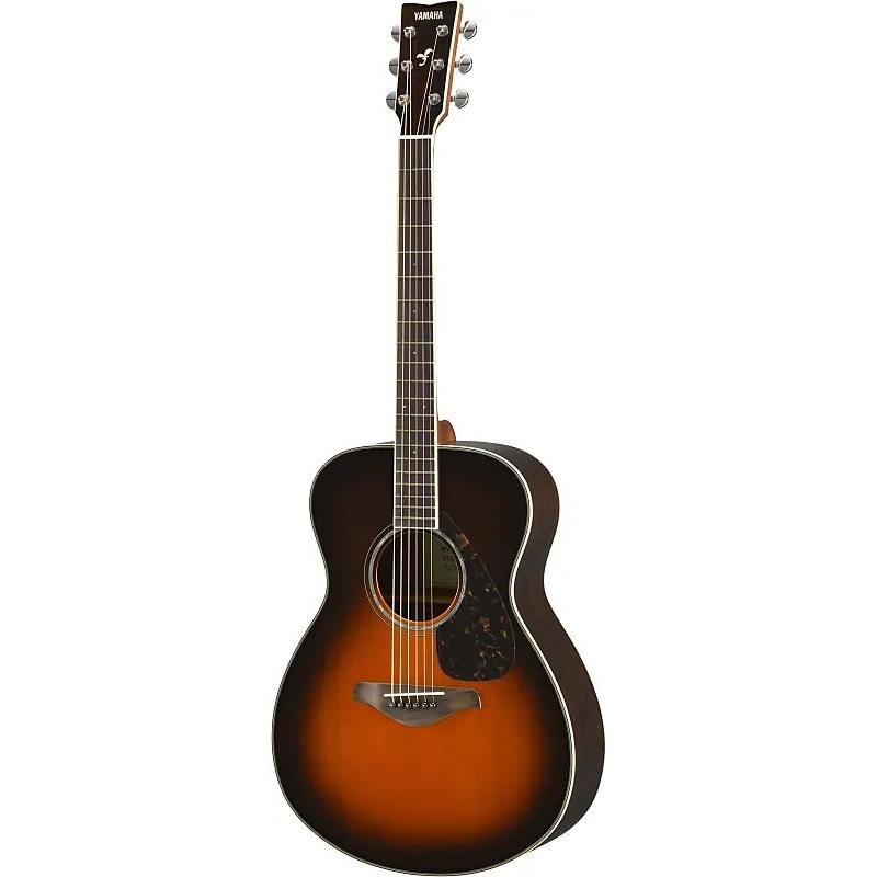 Yamaha FS830-TBS Solid Spruce Top Concert Acoustic Guitar Tobacco Sunburst *Free Shipping in the US*