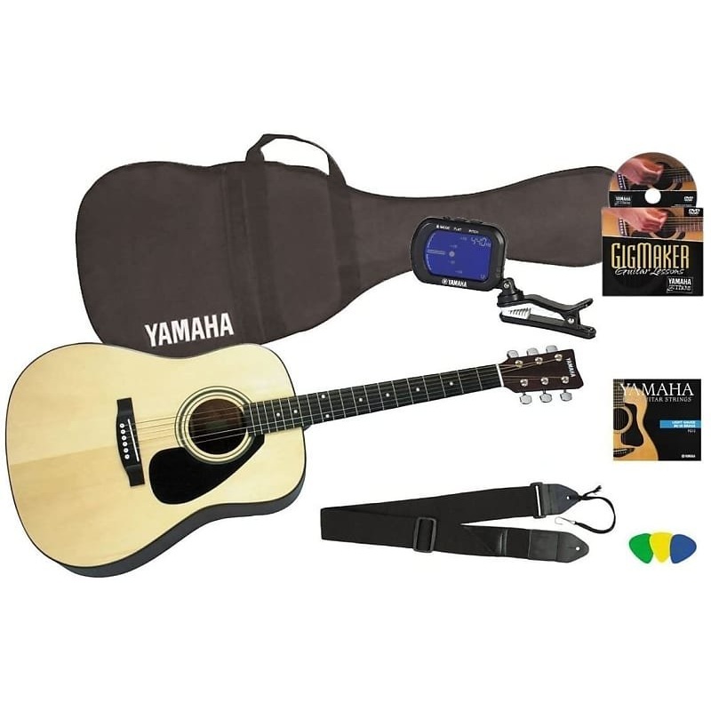 Yamaha Gigmaker Standard Acoustic Guitar Pack Natural