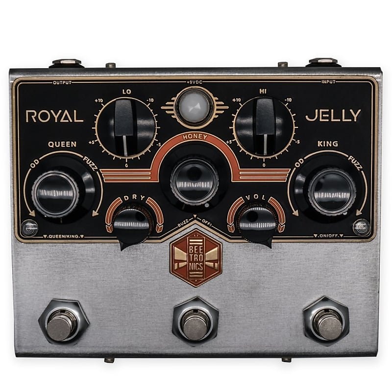 Beetronics Royal Jelly Fuzz/Overdrive Blender Demo Model