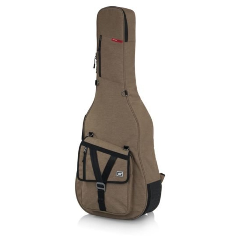 Gator Cases GT-ACOUS-TAN Transit Series Acoustic Guitar Gig Bag Tan