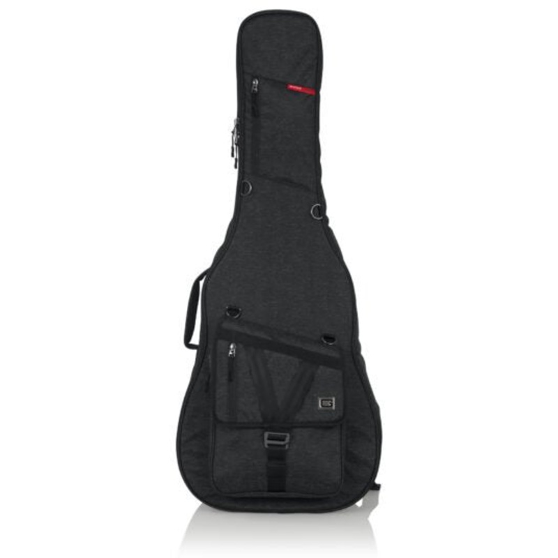 Gator Cases GT-Acoustic-BLK Transit Series Acoustic Guitar Gig Bag Black