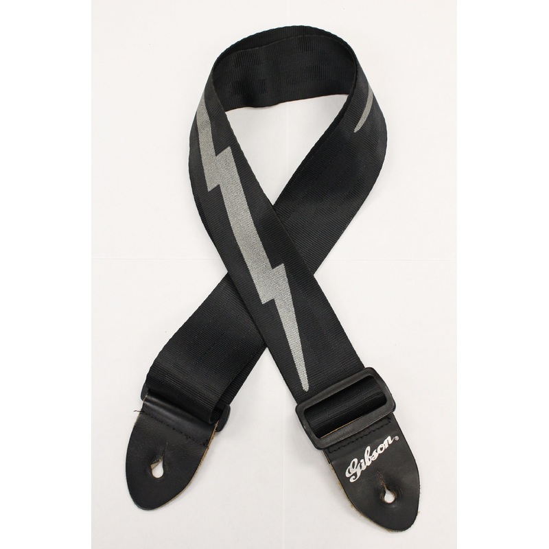 Gibson Lighting Bolt Seat Belt Strap