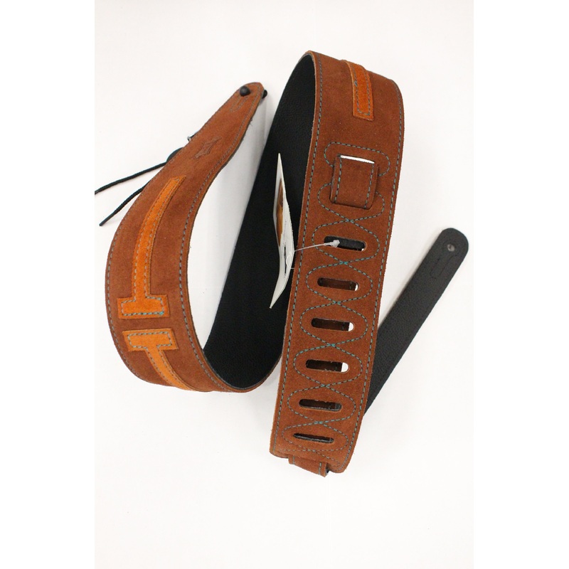Levy’s MSG317TAU-RST Leather Guitar Strap *Free Shipping in the USA*