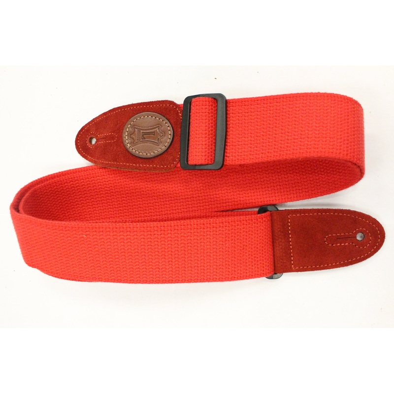 Levy’s MSSC8-RED Cotton Guitar Strap *Free Shipping in the US*