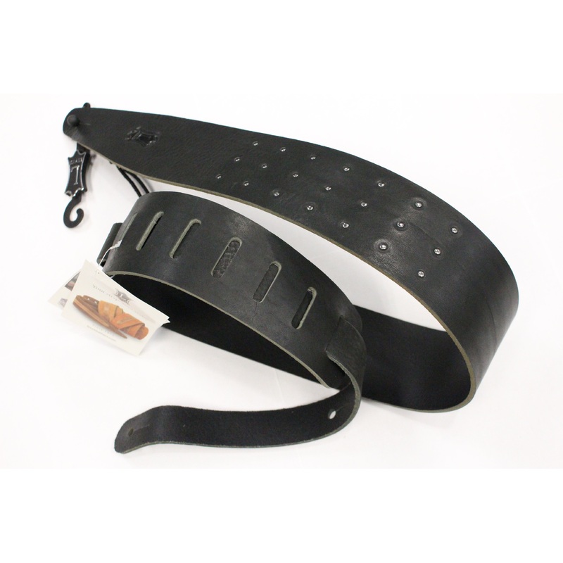 Levy’s MV317ONX-BLK Black Leather Guitar Strap *Free Shipping in the US*
