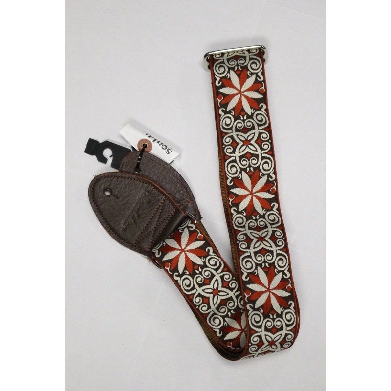 Souldier Dresden Star Cinnamon Guitar Strap *Free Shipping in the USA*