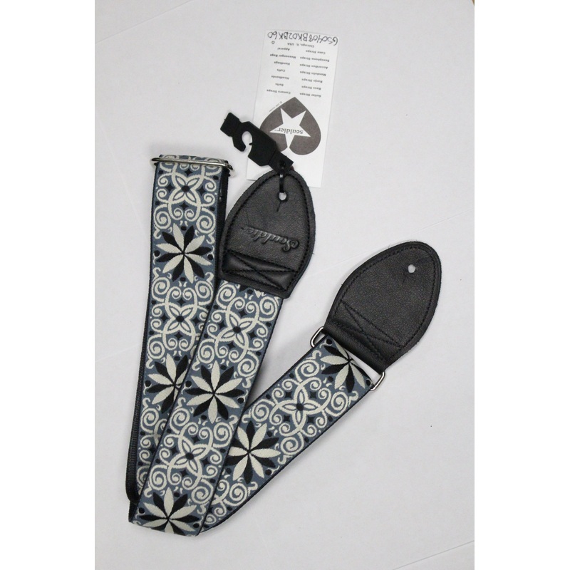 Souldier Dresden Star Grey Guitar Strap *Free Shipping in the USA*