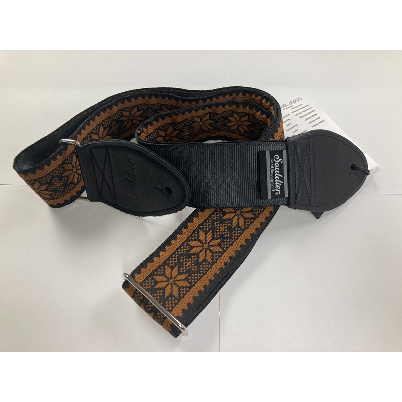 Souldier Straps Poinsettia Brown Black Ends GS0907BK02BK *Free Shipping in the US*