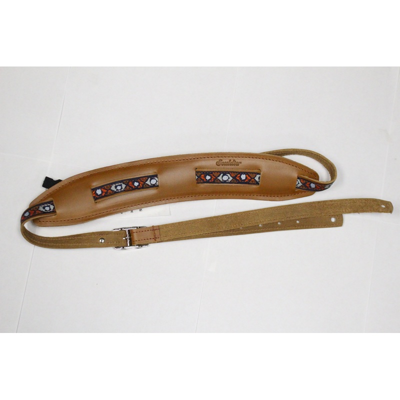 Souldier Sundown Leather Saddle Guitar Strap *Free Shipping in the USA*