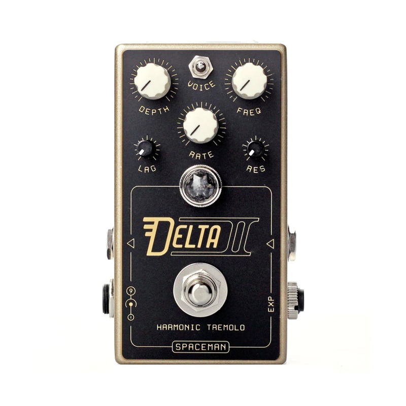 Spaceman Delta II Harmonic Tremolo Gold *Free Shipping in the USA*