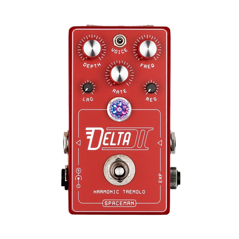 Spaceman Delta II Harmonic Tremolo Red *Free Shipping in the USA*