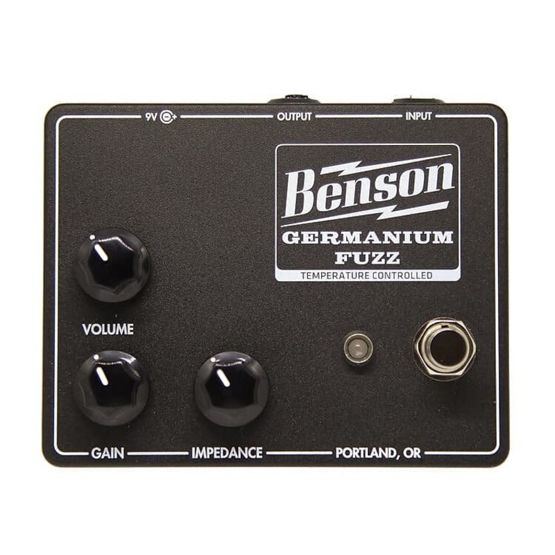 Benson Germanium Fuzz Studio Black *Free Shipping in the US*