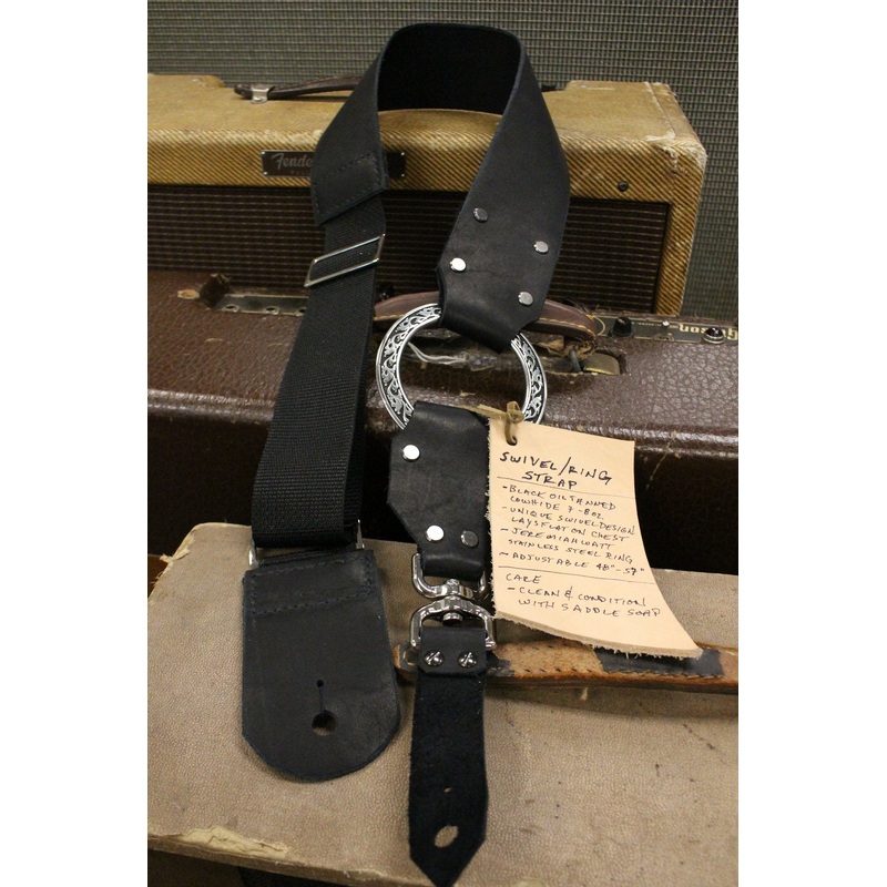 Cheesecake Leathers Swivel/Ring Guitar Strap