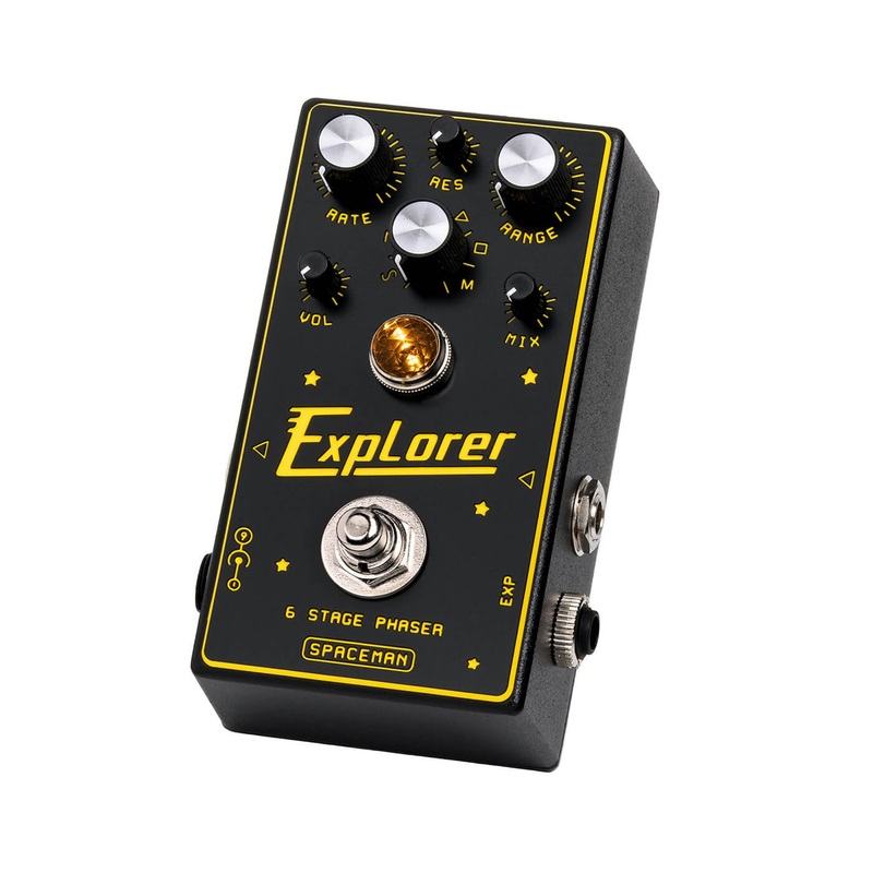 Spaceman Effects Explorer 6 Stage Phaser Black *Free Shipping in the USA*