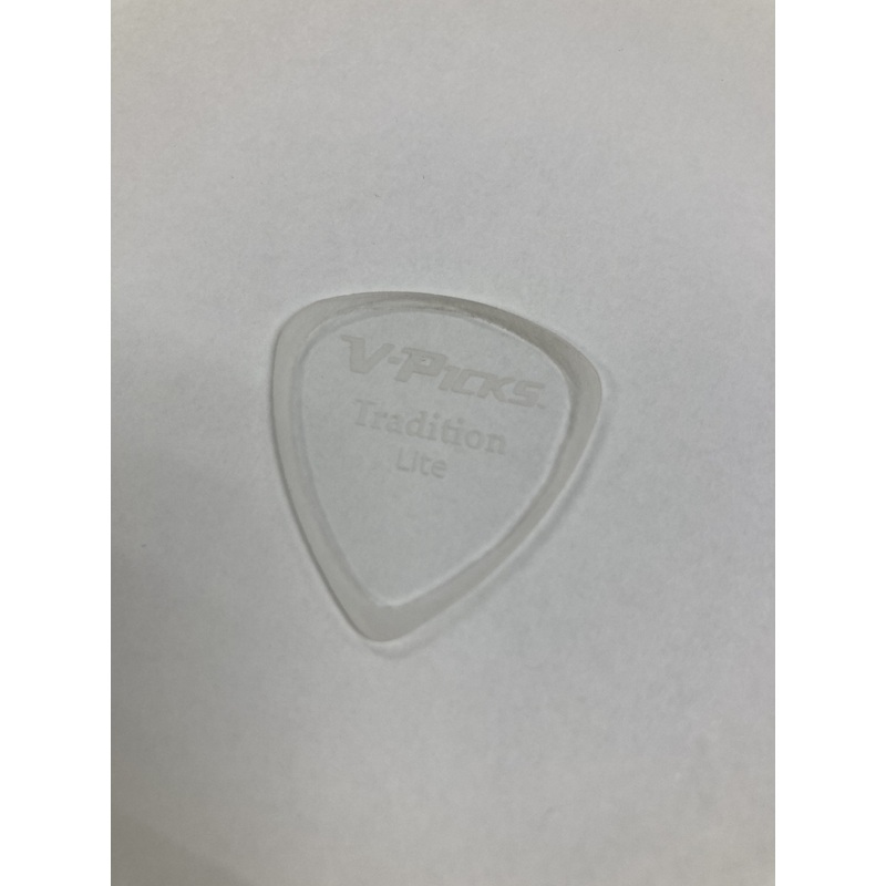V-Picks Tradition Lite Ghost Rim- The Pick that Billy Gibbons Plays