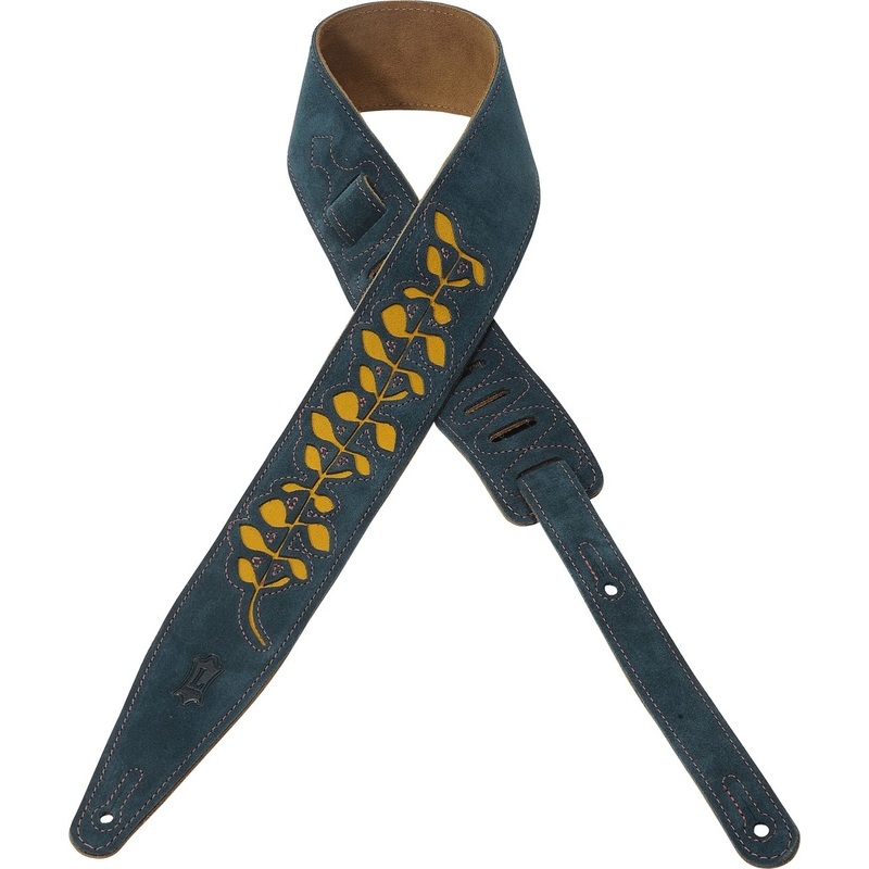 Levy’s Leathers Guitar Strap MS317WV-EMR *Free Shipping in the USA*