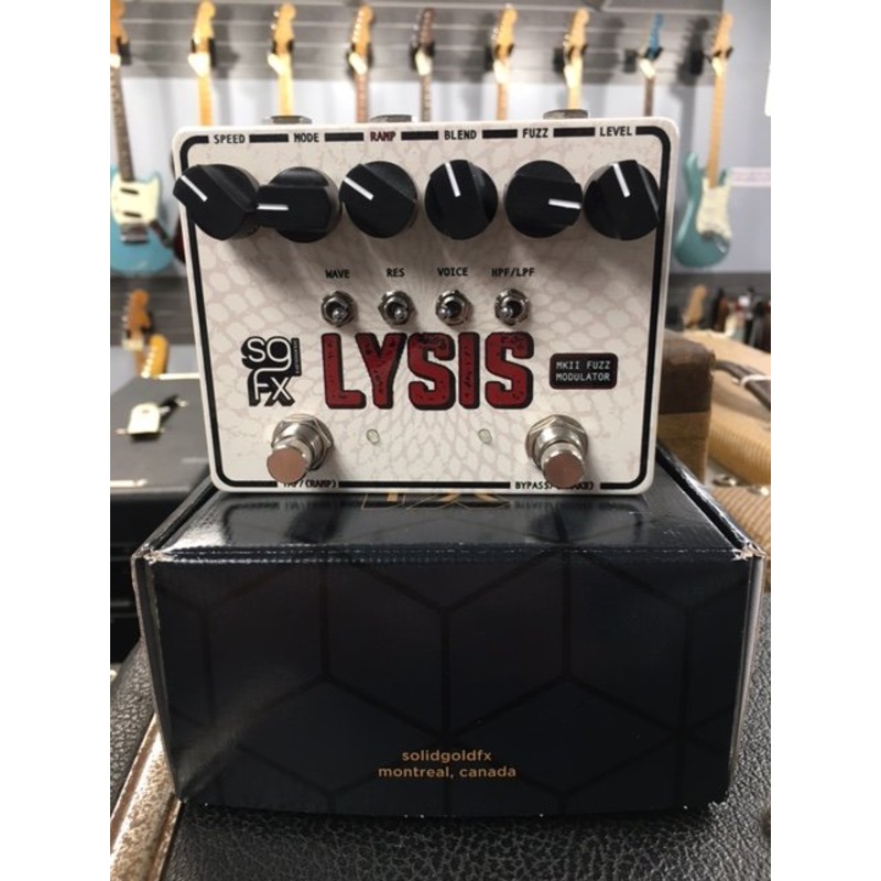 Solid Gold FX Lysis MKII Fuzz Modulator Used