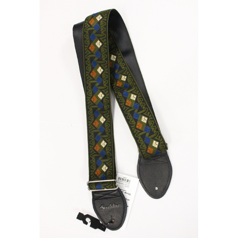 Souldier Custom Guitar Strap Clapton Olive Drab *Free Shipping in the USA*