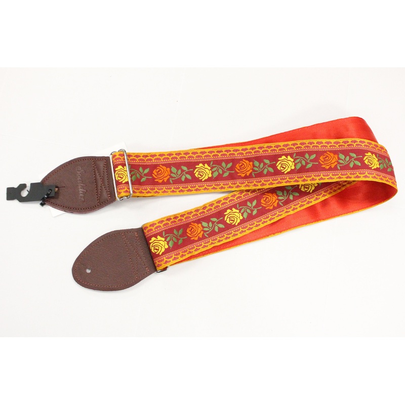 Souldier Custom Guitar Strap Tuscan Rose *Free Shipping in the USA*