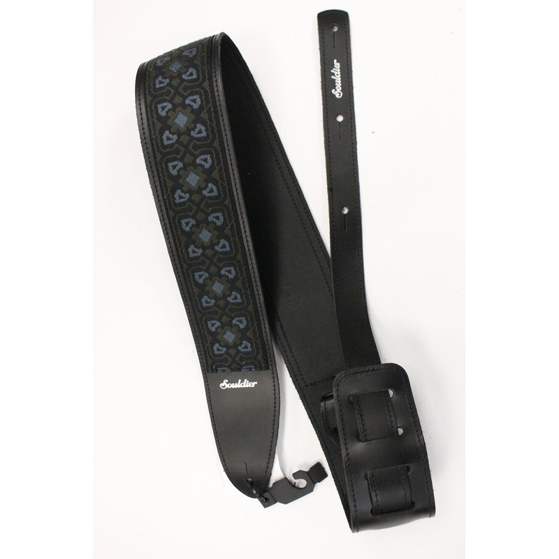 Souldier Torpedo Fillmore Gray Guitar Strap *Free Shipping in the US*