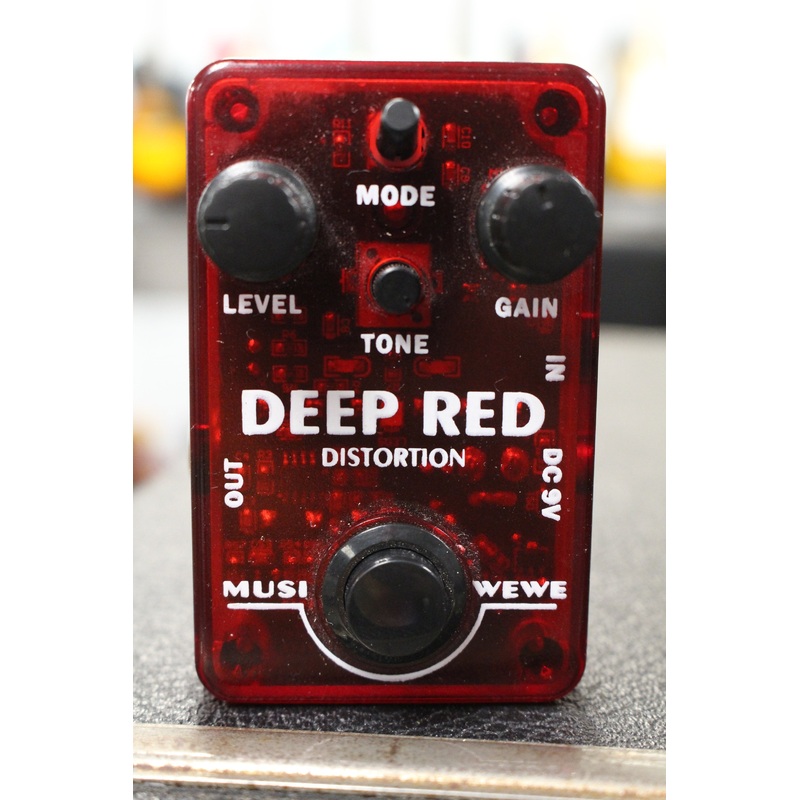 Musiwewe Deep Red Distortion Used
