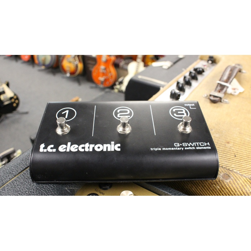 TC Electronic G Switch Triple Momentary Switch Used