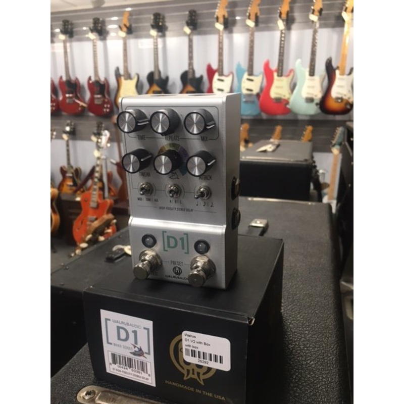 Walrus Audio D1 High Fidelity Stereo Delay V2 Used