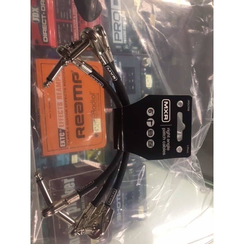 MXR Patch Cables – Set of 3 1/4 to 1/4 Used