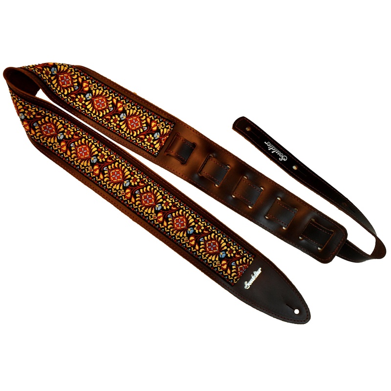 Souldier Hendrix Tobacco Torpedo Guitar Strap *Free Shipping in the US*