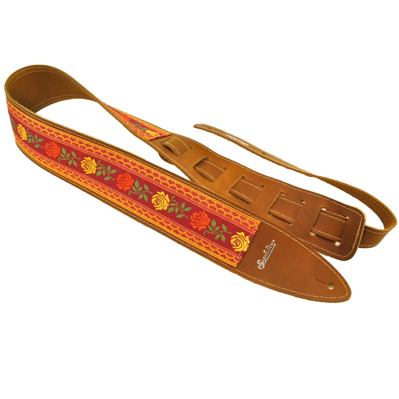 Souldier Tuscan Rose Torpedo Guitar Strap *Free Shipping in the US*