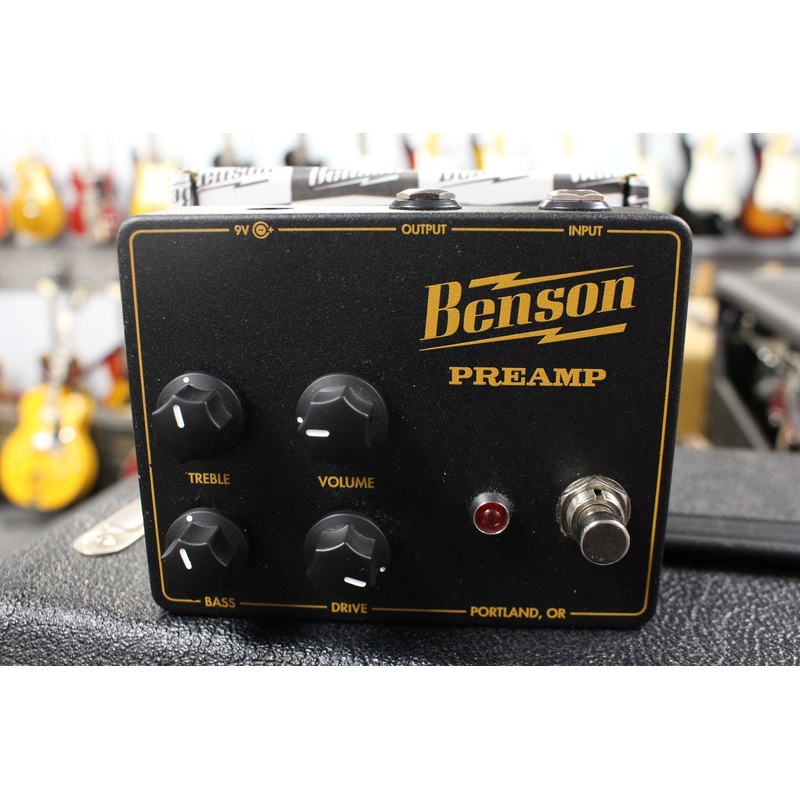 Benson Preamp Black & Orange Used