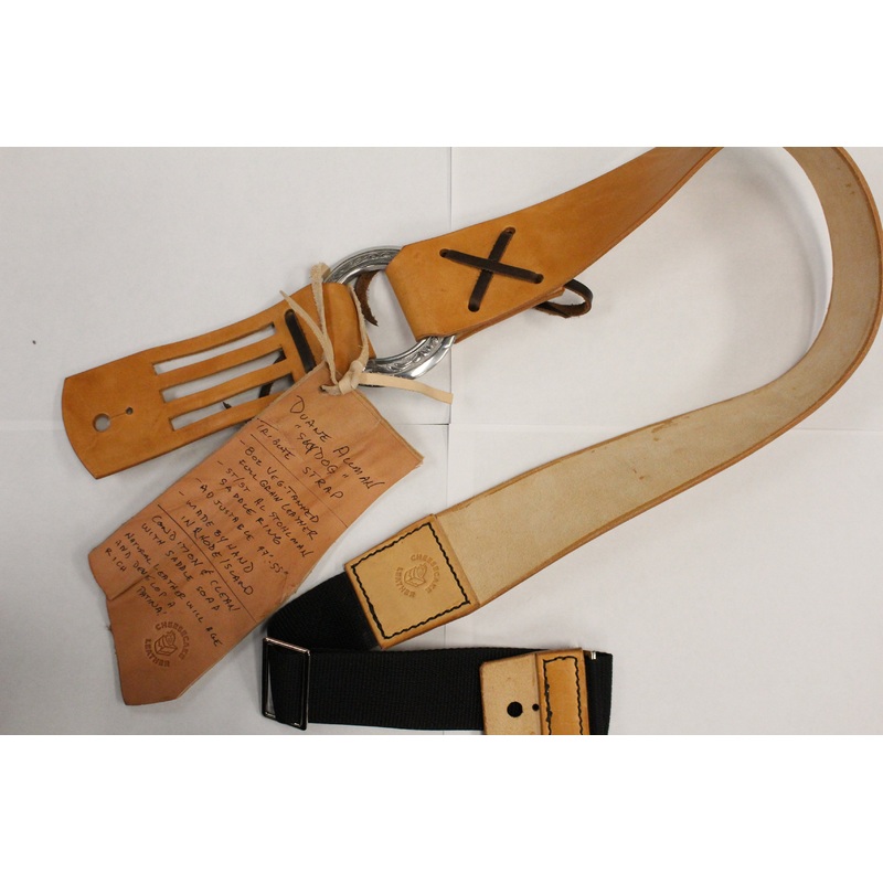 Cheesecake Leathers Duane Allman Skydog Tribute Leather Strap