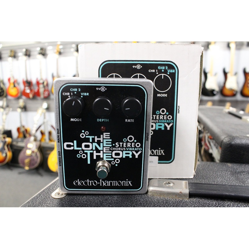 Electro-Harmonic Clone Theory Stereo Chorus Vibrato Used