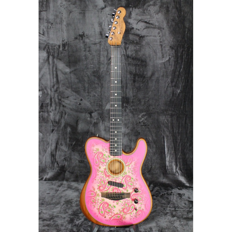 Fender Limited Edition American Acoustasonic Telecaster Pink Paisley