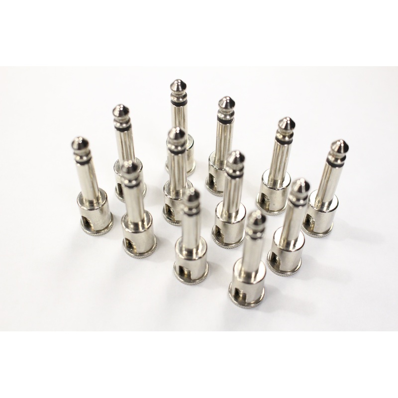 George L’s .155 Guitar Connector Nickel (12 pack)