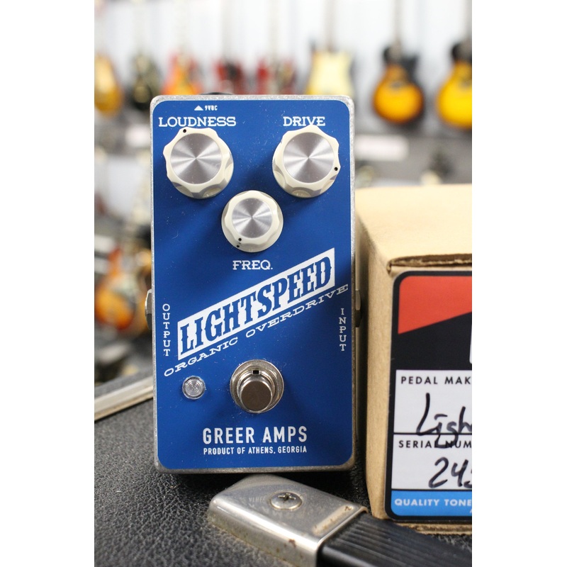 Greer Amps LightSpeed Orangic Overdrive Used